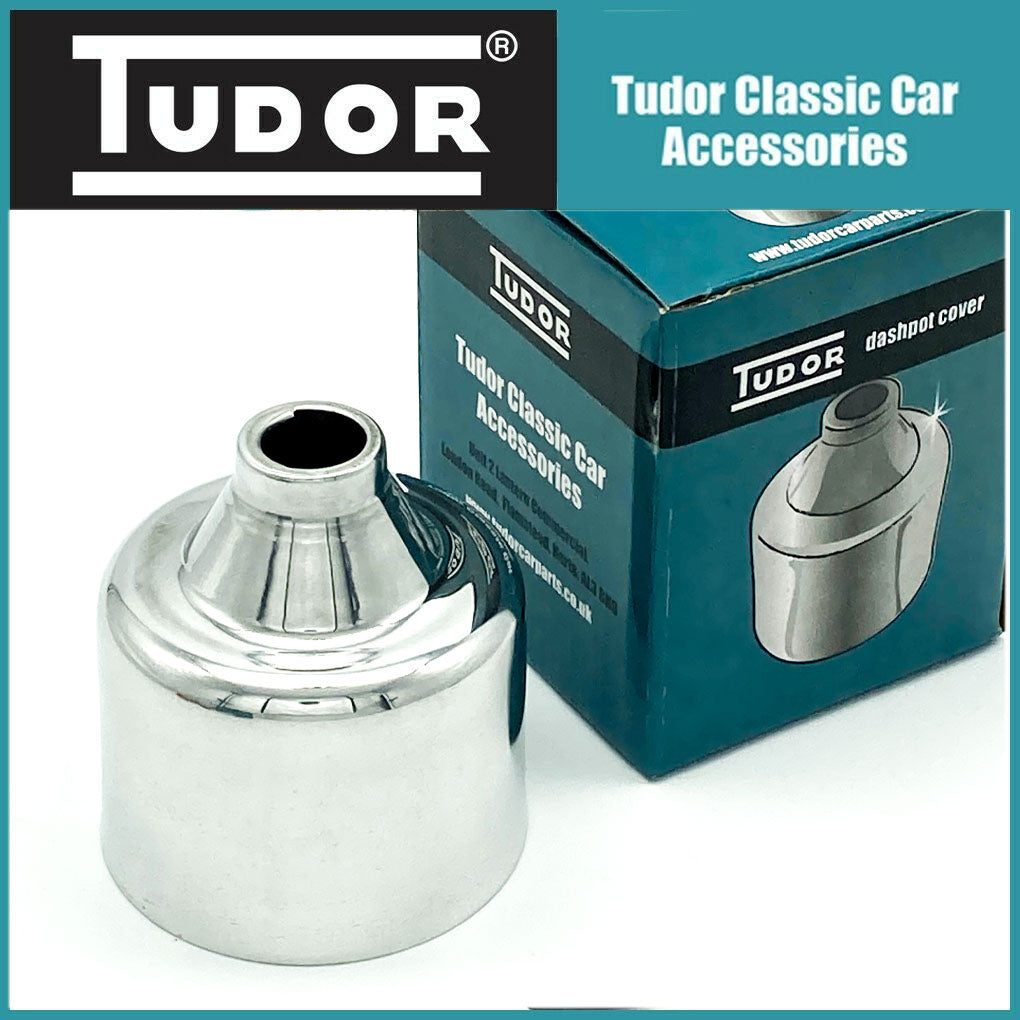 SU HS4 HIF4 High quality Chrome DASHPOT COVERS for SU 1 1/2" Carbs from Tudor