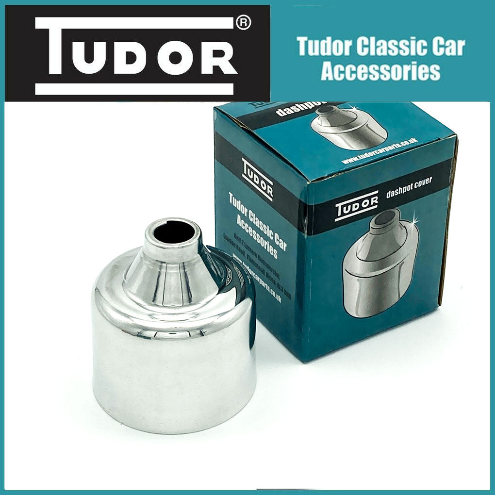 SU HS4 HIF4 High quality Chrome DASHPOT COVERS for SU 1 1/2" Carbs from Tudor