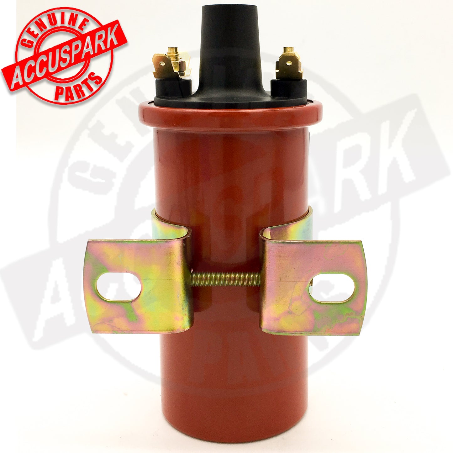 Accuspark Red replaces Lucas DLB105, 12v Non-Ballast 3 Ohm Sports Ignition Coil