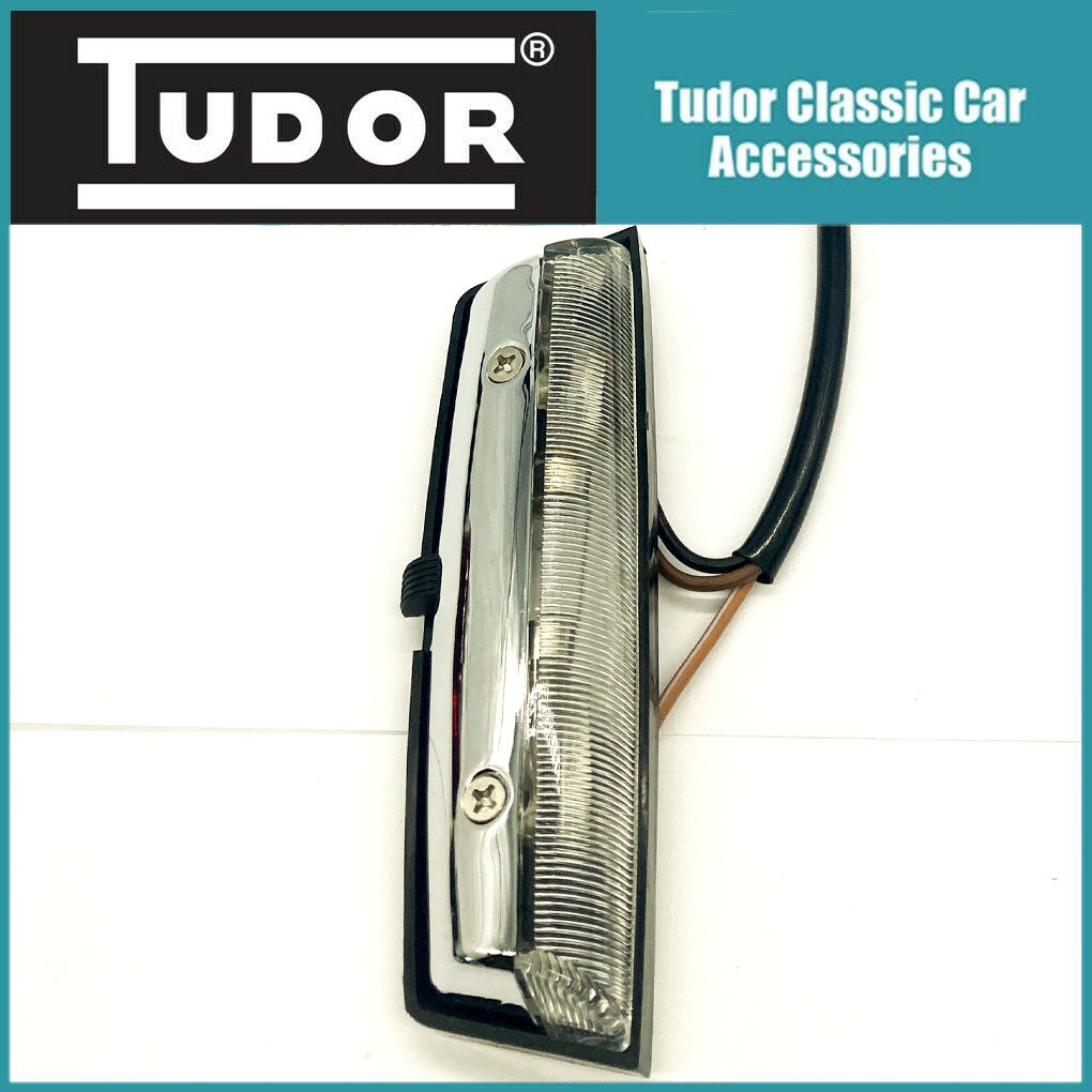 BHA5138 Interior Lamp Light On / Off Switch - Classic Car Chrome