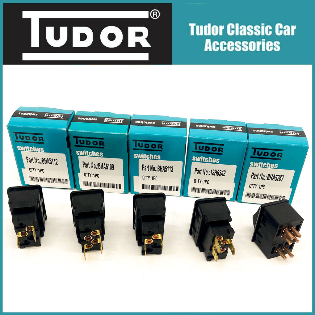 MG Midget OE Rocker Switch Pack 1972 Onwards