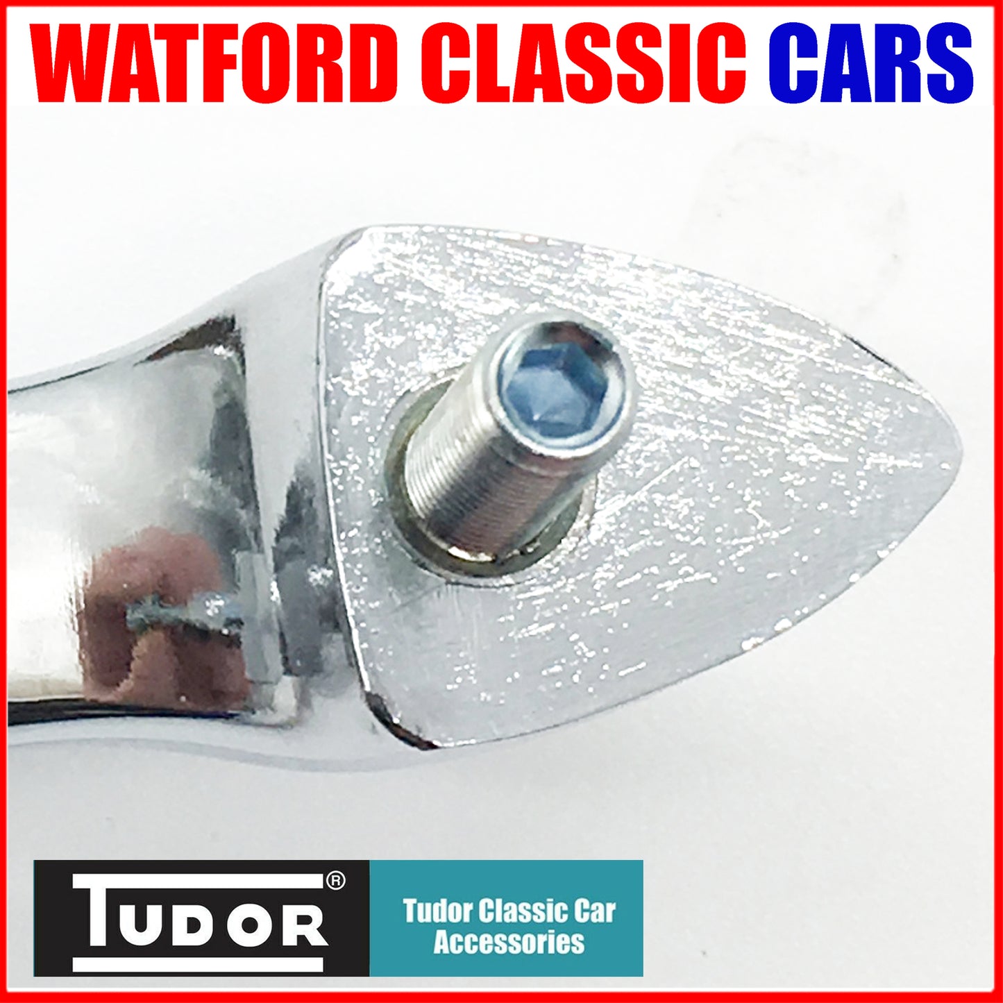 MGB GT & Roadster exterior chrome door handle 1968 to 1980 AHH8885