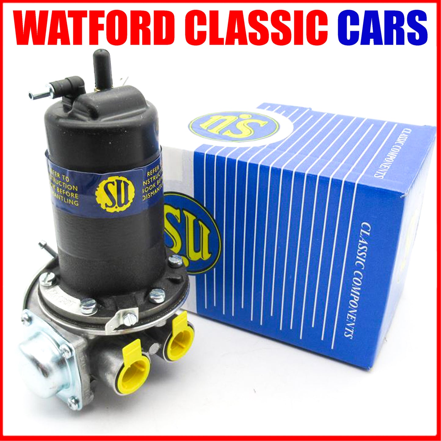 Genuine SU Electric Fuel Pump MGB GT MGC Healey Triumph AZX1307 