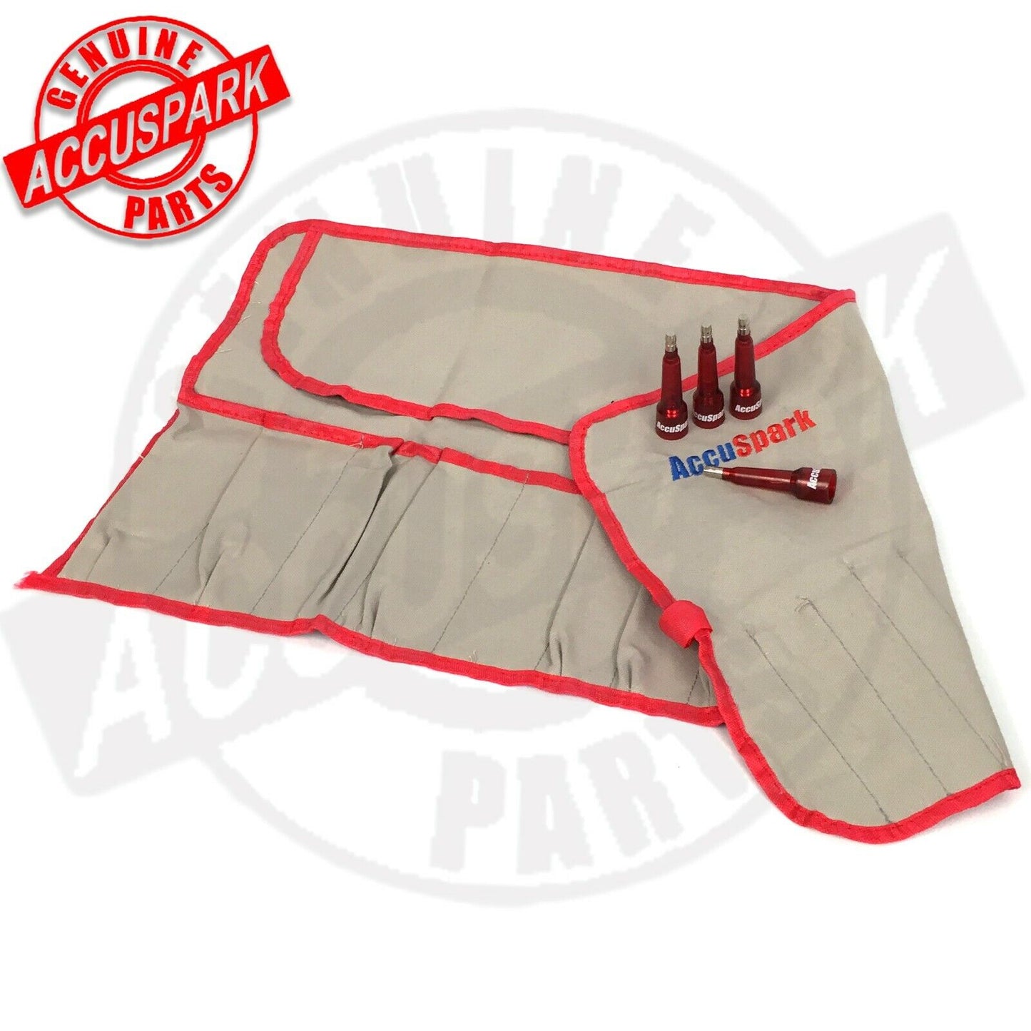 AccuSpark Tool Roll + 4 Spark Plug Testers