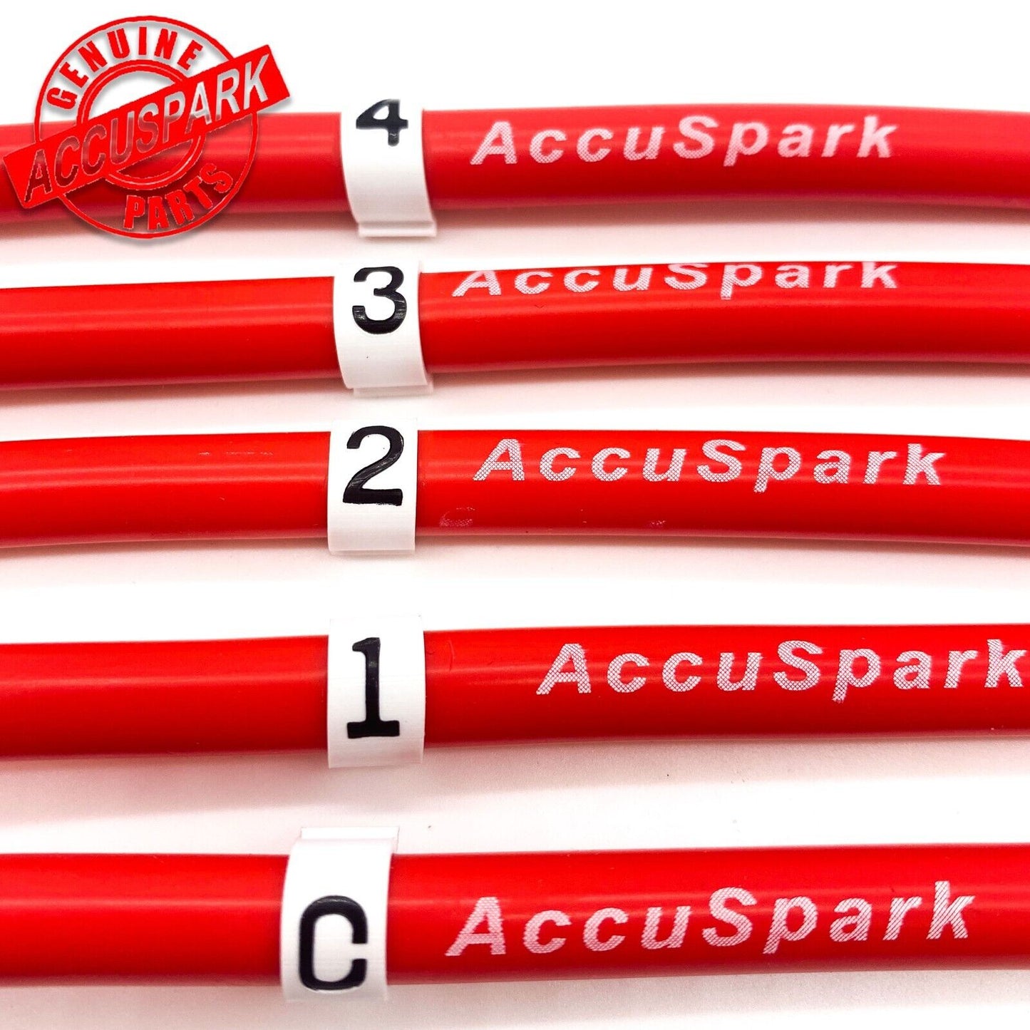 AccuSpark HT Lead Cable Number Set 1 - 8 Including Coil marker