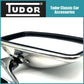 Tudor Polished Stainless Steel CONVEX Door Mirrors MG, Mini, Ford, Triumph