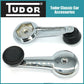 CZA7109C Chrome Window Winder Handles - MGB, MIDGET, CLASSIC MINI Pair