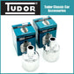 Pair SU Carb Chrome Dashpot Covers for SU HS2 1 1/4 inch Carbs from Tudor