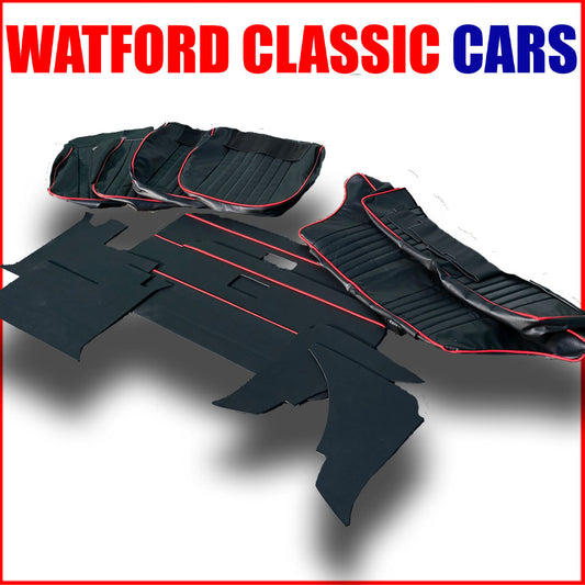 MGB GT FULL TRIM KIT, CARPET SET, TRIM KIT