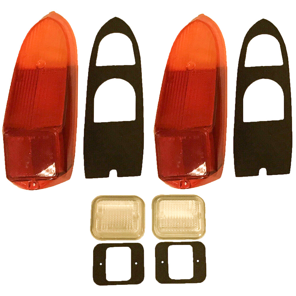 MGB and MG Midget Complete Rear light & Reverse lens kit for years 197 ...