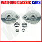 MGB / MGC GT tailgate spring replacement cover kit x2