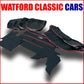 MGB Roadster Seat cover and trim set  1970-1980