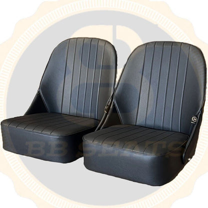 PAIR of Frogeye, Bugeye, Sprite, MG Midget MK 1 &2 bucket seats