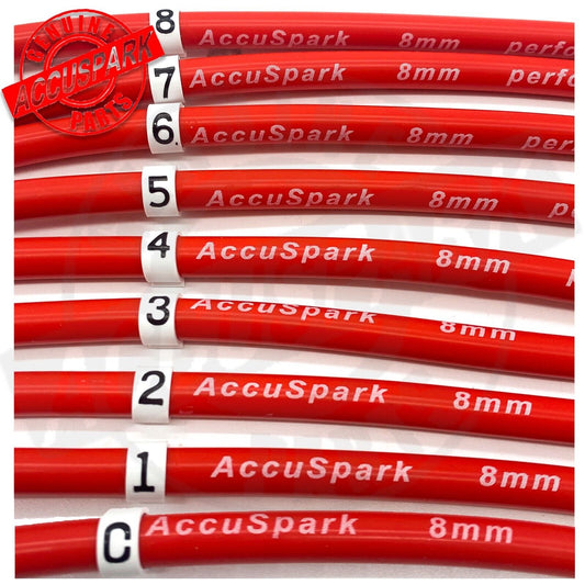 AccuSpark HT Lead Cable Number Set 1 - 8 Including Coil marker