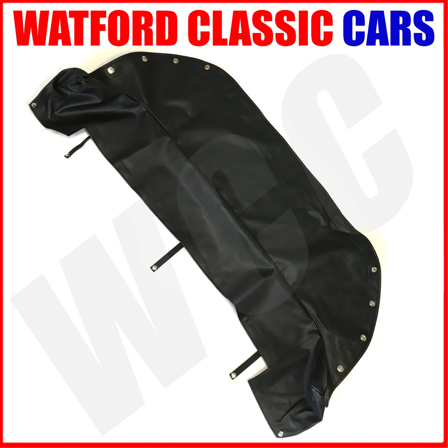 MGB / MGC Hood Cover , black , red or white trim suitable all years
