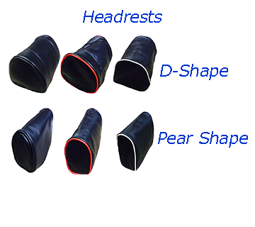 Pair head rest covers
