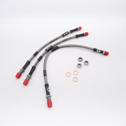 Goodridge Stainless Brake Hose Set MGB, V8, MGC and Midget