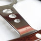Classic Wood Steering Wheel Flat with holes from Astrali